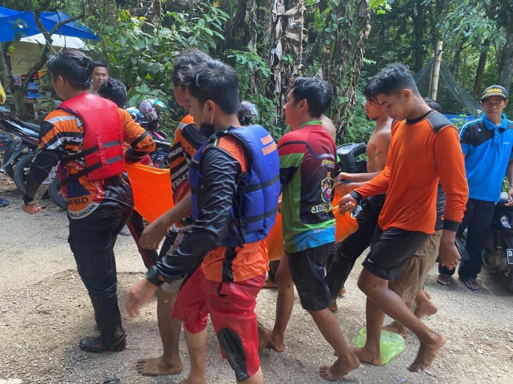 Korban Tenggelam Di Sungai Jangkung Tabalong Akhirnya Ditemukan 